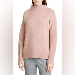 Vince Marled Wool Funnel Neck Sweater NWT